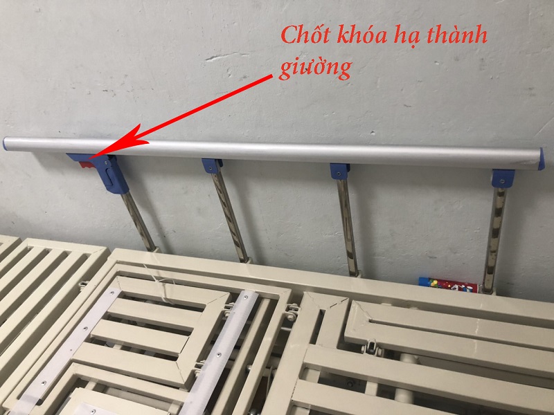 GIƯỜNG Y TẾ 3 TAY QUAY LUCASS GB-T43